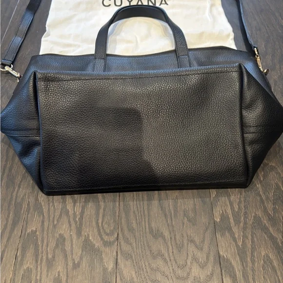 Cuyana Black Leather medium carryall - Picture 4 of 9